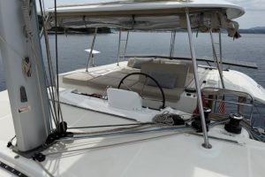 helm, Lagoon 46, catamaran for sale