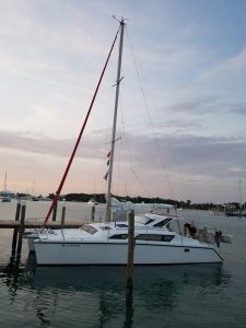 exterior, Gemini 105, catamaran for sale