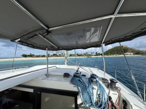 cockpit, FP 44 Helia, catamaran for sale