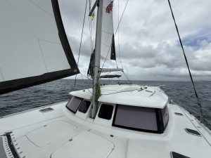 deck, FP 44 Helia, catamaran for sale
