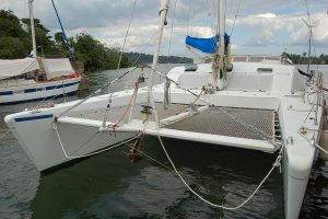 deck, Naval Force 3, catamaran for sale
