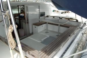 cockpit, Naval Force 3, catamaran for sale