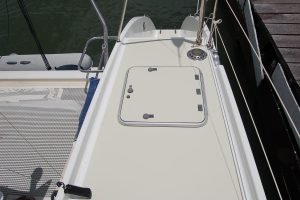 deck, Naval Force 3, catamaran for sale