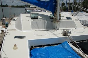 deck, Naval Force 3, catamaran for sale