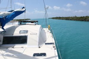 deck, Naval Force 3, catamaran for sale
