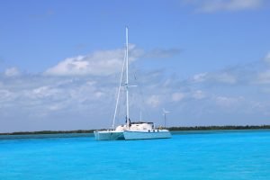 exterior, Naval Force 3, catamaran for sale