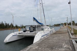 exterior, Naval Force 3, catamaran for sale