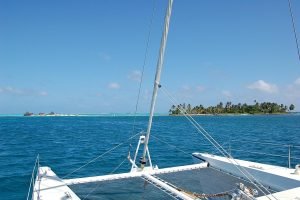 deck, Naval Force 3, catamaran for sale