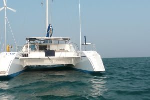 exterior, Naval Force 3, catamaran for sale