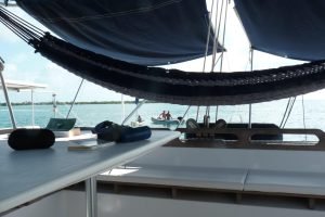 cockpit, Naval Force 3, catamaran for sale