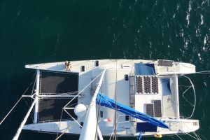 deck, Naval Force 3, catamaran for sale