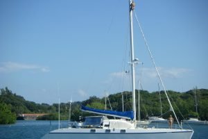 exterior, Naval Force 3, catamaran for sale