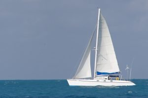 underway, Naval Force 3, catamaran for sale