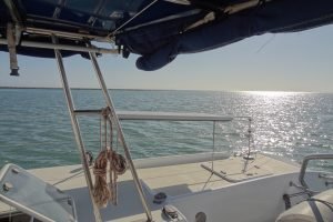 deck, Naval Force 3, catamaran for sale