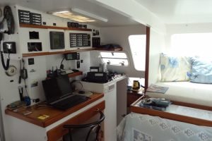 navigation station, Naval Force 3, catamaran for sale