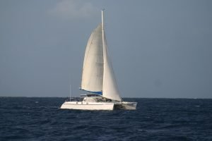 underway, Naval Force 3, catamaran for sale