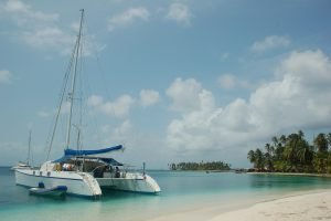 exterior, Naval Force 3, catamaran for sale