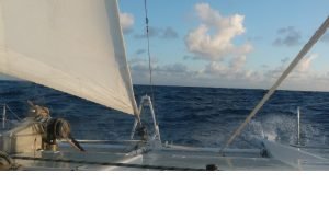 deck, Naval Force 3, catamaran for sale