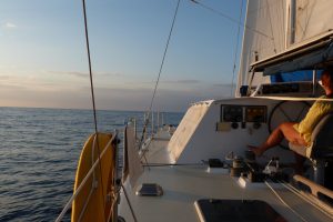 cockpit, Naval Force 3, catamaran for sale