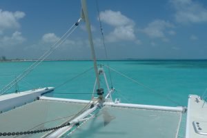 deck, Naval Force 3, catamaran for sale