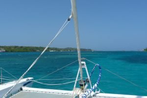 deck, Naval Force 3, catamaran for sale