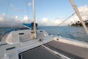 deck, Naval Force 3, catamaran for sale