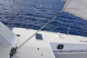 deck, Naval Force 3, catamaran for sale
