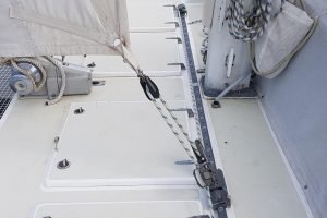 deck, Naval Force 3, catamaran for sale