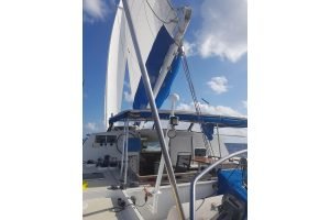 cockpit, Naval Force 3, catamaran for sale