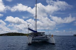 exterior, Naval Force 3, catamaran for sale