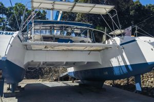 boatyard, Naval Force 3, catamaran for sale