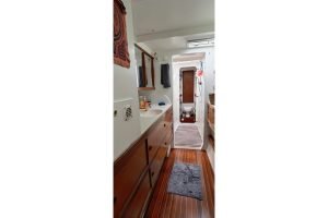 interior, Naval Force 3, catamaran for sale