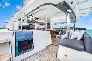 cockpit, Lagoon 560, catamaran for sale