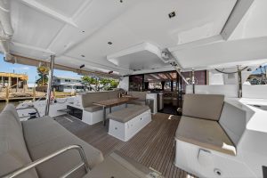 cockpit, FP 47 Tanna, catamaran for sale