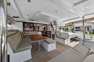 cockpit, FP 47 Tanna, catamaran for sale