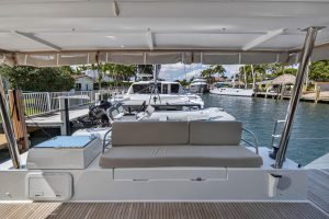 cockpit, FP 47 Tanna, catamaran for sale