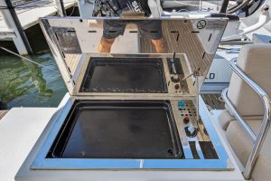 cockpit, FP 47 Tanna, catamaran for sale