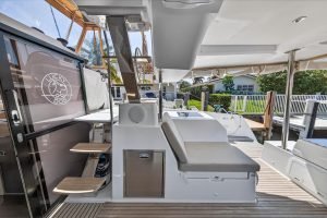 cockpit, FP 47 Tanna, catamaran for sale