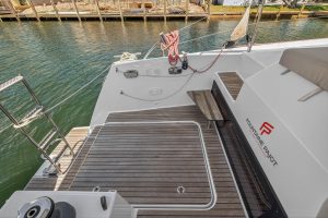deck, FP 47 Tanna, catamaran for sale