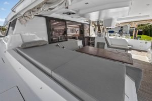 cockpit, FP 47 Tanna, catamaran for sale