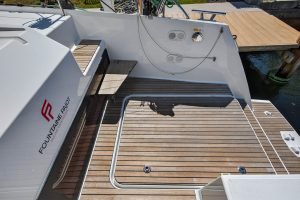 deck, FP 47 Tanna, catamaran for sale
