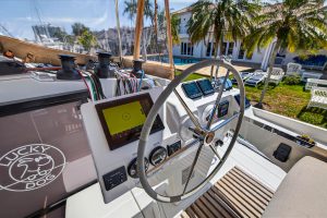 helm, FP 47 Tanna, catamaran for sale