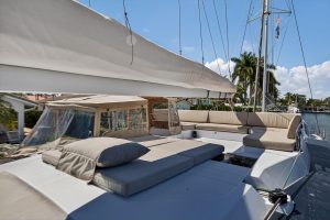 deck, FP 47 Tanna, catamaran for sale