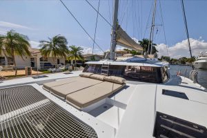 deck, FP 47 Tanna, catamaran for sale