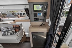navigation station, FP 47 Tanna, catamaran for sale
