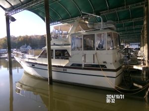 exterior, President 43, trawler for sale