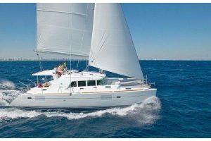 underway, Lagoon 440, catamaran for sale