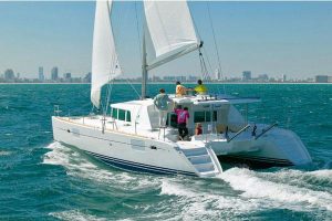 underway, Lagoon 440, catamaran for sale