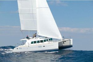underway, Lagoon 440, catamaran for sale