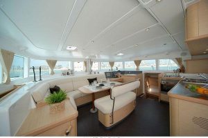 salon, Lagoon 440, catamaran for sale